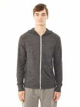 Alternative mens Eco Zip fashion hoodies, Eco Black, Medium US